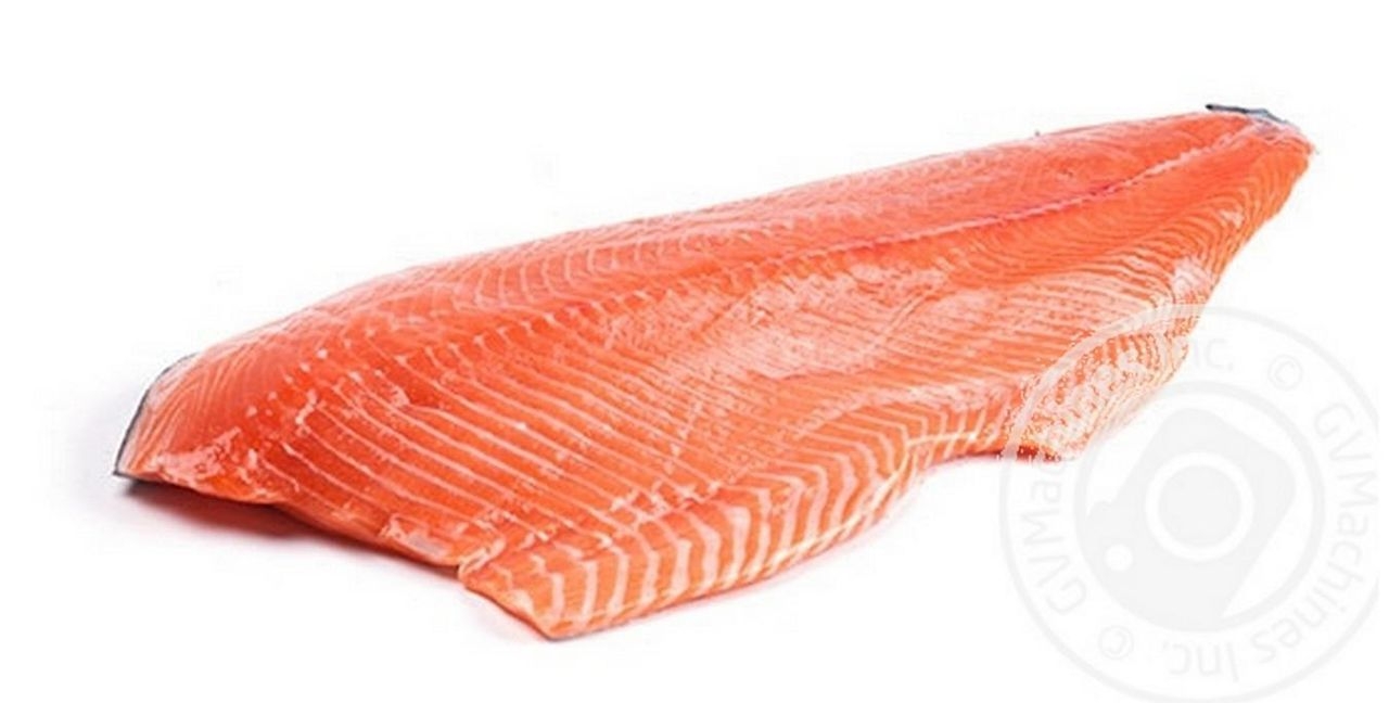 картинка Филе лосося н/шк в/у IQF Интернет магазина MyFishMarket.ru - доставка свежемороженой рыбы , морепродуктов , красной и черной икры в офис или на дом.